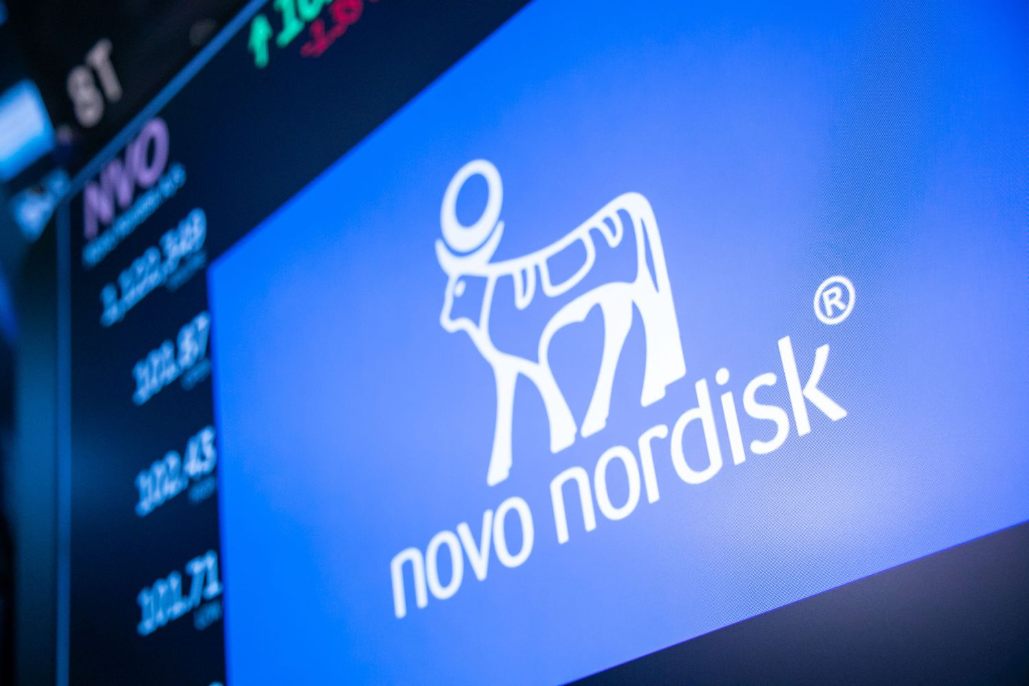 Novo Nordisk logo representing the intersection of healthcare and metabolic health research.
