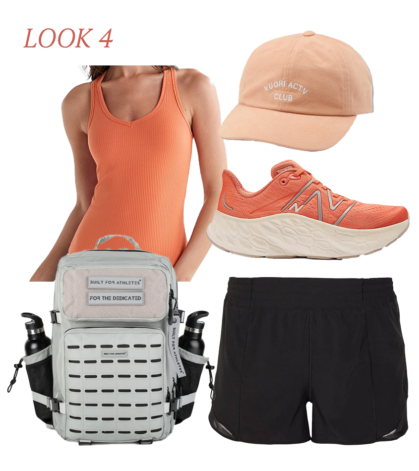 A woman in a stylish white athletic dress carrying a tennis racket.